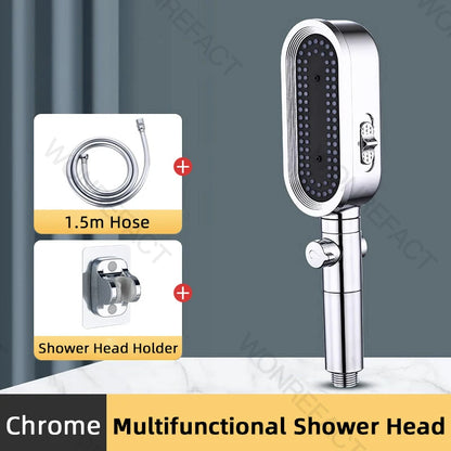 High Pressure Shower Head Handheld Shower Head Bathroom Pressurized Shower Head Filter Element Filters Water Quality Accessories