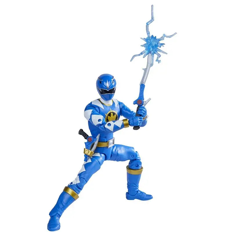 Hasbro Power Rangers Dino Thunder Blue Ranger 6 Inch Premium Collectible Action Figure Toy