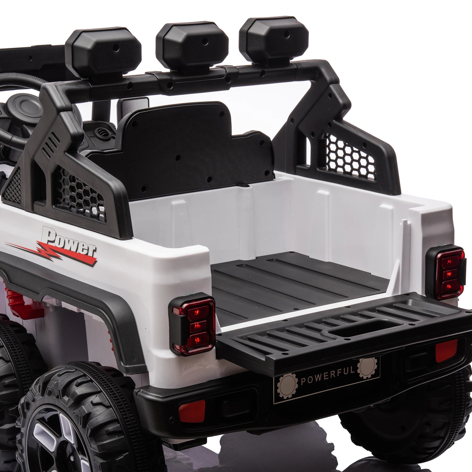 24V Ride On Large PickUp Truck car for Kids,ride On 4WD Toys with Remote Control,Parents Can Assist in Driving