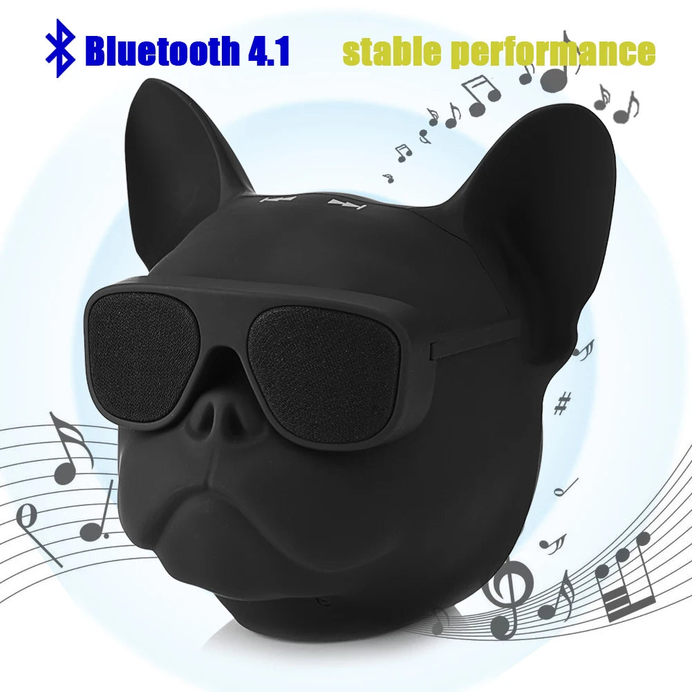 Bluetooth Speaker Portable Dog Shaped Stereo Sound Music Player Bluetooth Wireless Speaker Stereo Sound Speaker Portable Speaker