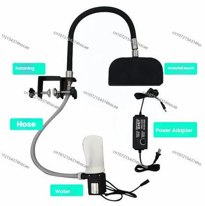 Head Spa Shower for Shampoo Sink Faucet Shower Head for Shampoo Bed Bowl Wash Hair Salon Style Scalp Care Waterfall adjustable