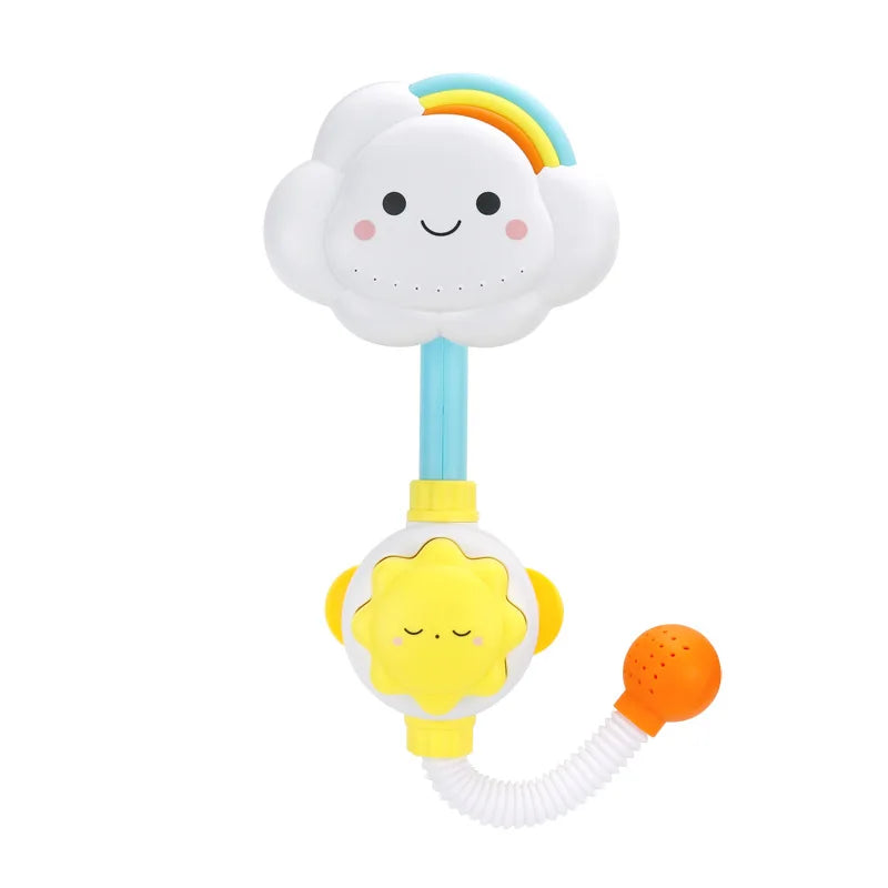 Bath Toys for Kids Baby Water Game Clouds Model Faucet Shower Water Spray Toy For Children Squirting Sprinkler Bathroom Baby Toy