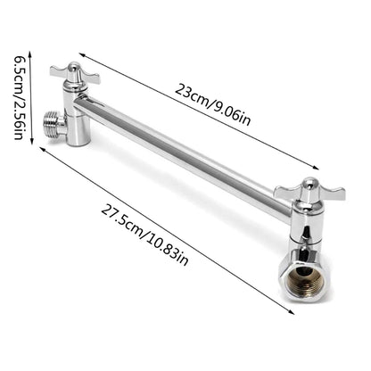 Industrial Shower Head Rod Adjustment Shower Arm Shower Head Stand Practical Shower Head Mount for Easy Installation