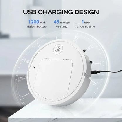 2025 4-in-1 Smart Home Appliance: Air Purifier, Mist Humidifier, Vacuum Cleaner &amp; Robotic Sweeper, Enhance Home Air Quality, Eff