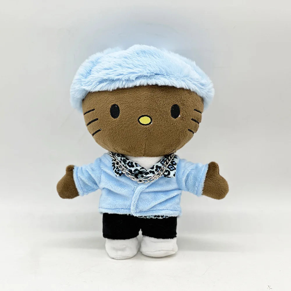 Travis Scott Plush Doll Hello Selena Plush Toys Cute Cartoon Anime Plush Doll Soft Stuffed Dolls Room Decoration Kids Toy Gifts