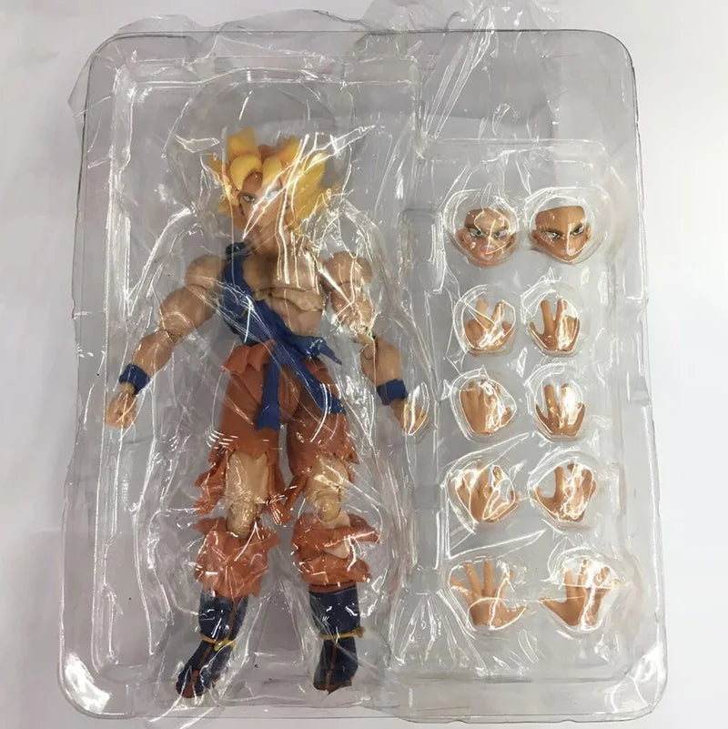 SHF Dragon Ball Super Broly Action Figure Saiya Collection Doll Anime Theater Version Figures Toy 22cm Broli Movable Model Toys