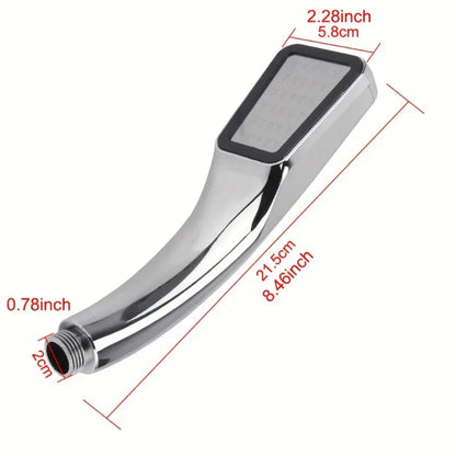 300 Holes Shower Head High Pressure Rainfall Water Saving Flow With Chrome Nozzle Square Shower Bathroom Accessories