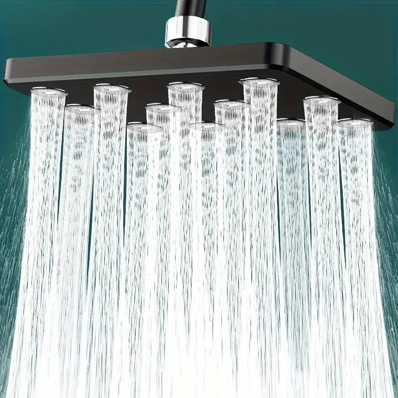 10-inch Large Shower Head Universal Large Shower Head Pressurized Anti-blocking Shower Head Bathroom Hotel Small Waist Shower