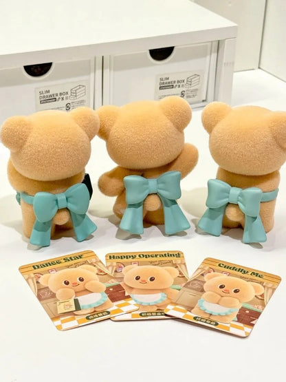 Butter Bear Business Day Series Blind Box Anime Figure Cartoon Cute Toy Mystery Box Collection Doll Ornament Girl Surprise Gifts