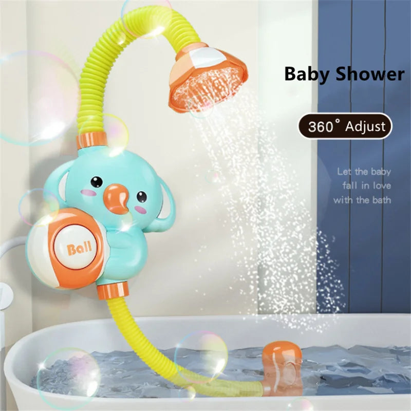 Baby Bath Toys Wall Suction Cup Marble Race Run Track Bathroom Bathtub Water Game Play Bathing Shower Toys For Children