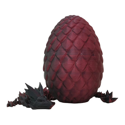 3D Printed Dragon Egg Relief Anxiety Dragon Fidget Toy Executive Dragon Fidget Desk Toys Home Office Decor Toys for Kids Gifts