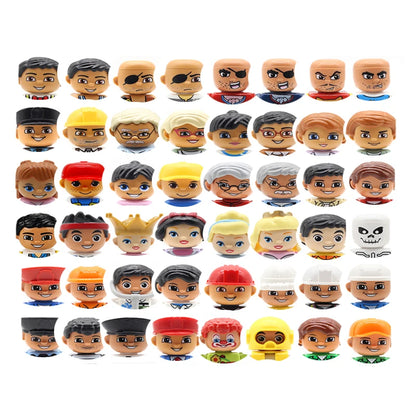 Big Building Blocks MOC DIY Character Toys City Scene Model Doll Compatible Puzzle Assembled Boys Girls Children Gifts