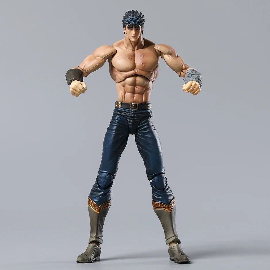 Fist of The North Star Kenshiro Musou Tensei Ver. Super Action Statue Figure Collectible Model Toy Desktop Doll