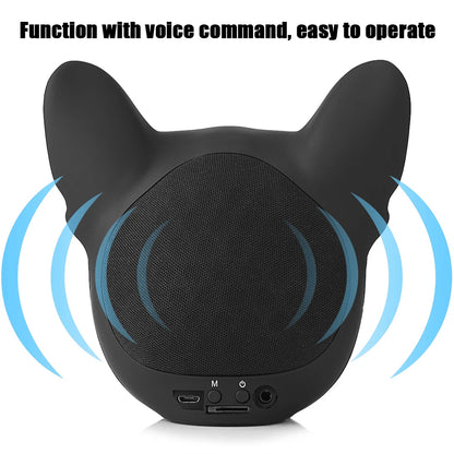 Bluetooth Speaker Portable Dog Shaped Stereo Sound Music Player Bluetooth Wireless Speaker Stereo Sound Speaker Portable Speaker
