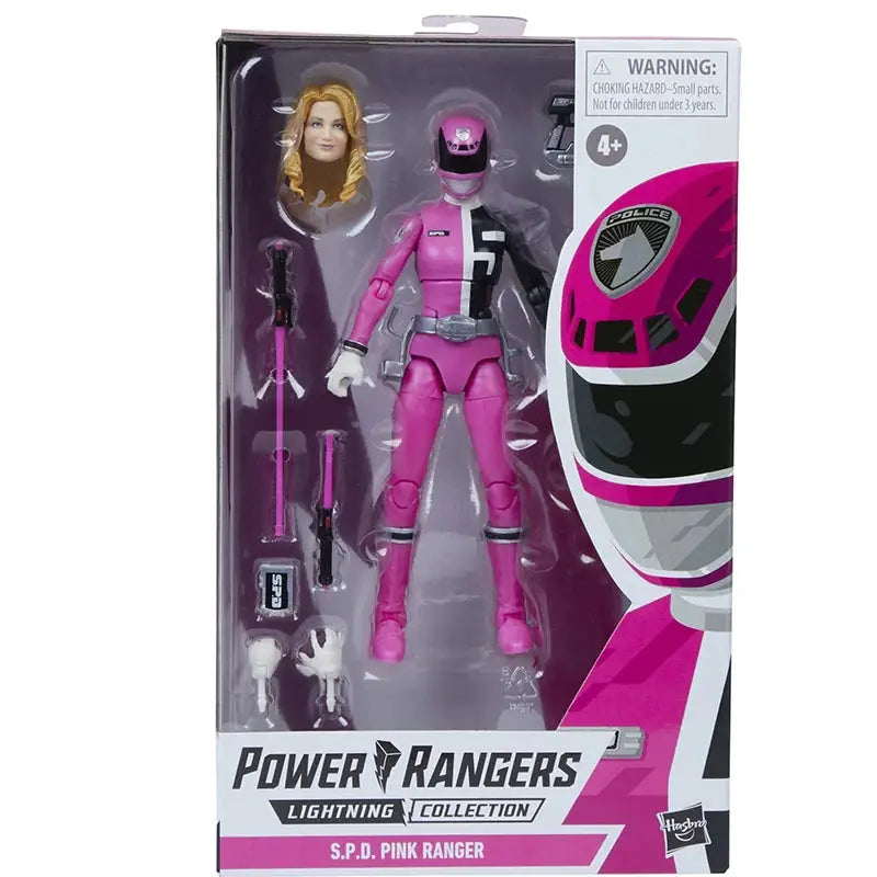 Hasbro Power Rangers Lightning Collection S.p.d. Pink Ranger 6 Inch Scale Premium Action Figure Collectible Toy