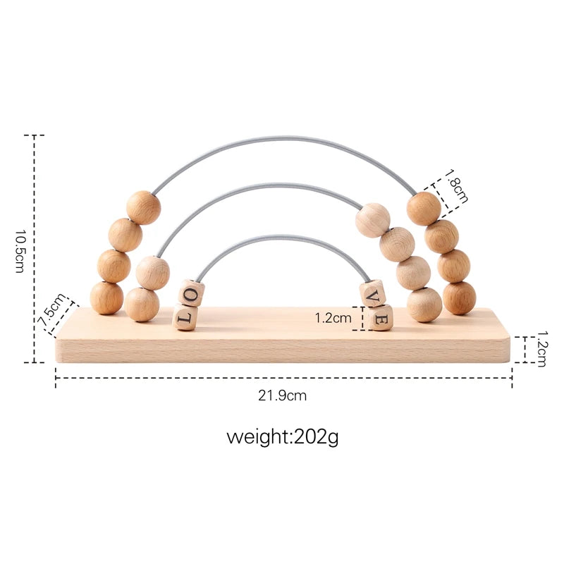 Wooden Toys Arithmetic Toys Children&