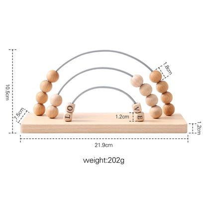 Wooden Toys Arithmetic Toys Children&