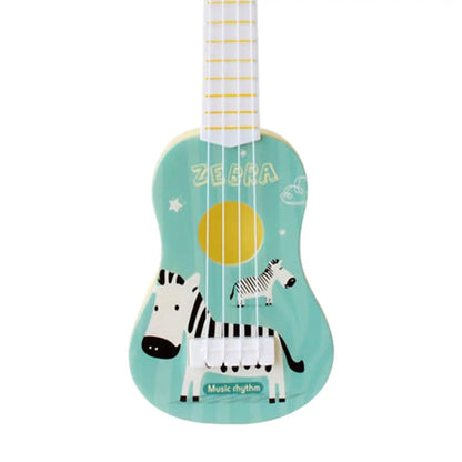 Guitar Toy Kids Toy Ukulele Educational Toys Musical Instrument Toy for Children Birthday Gifts Preschool Toddler Beginner