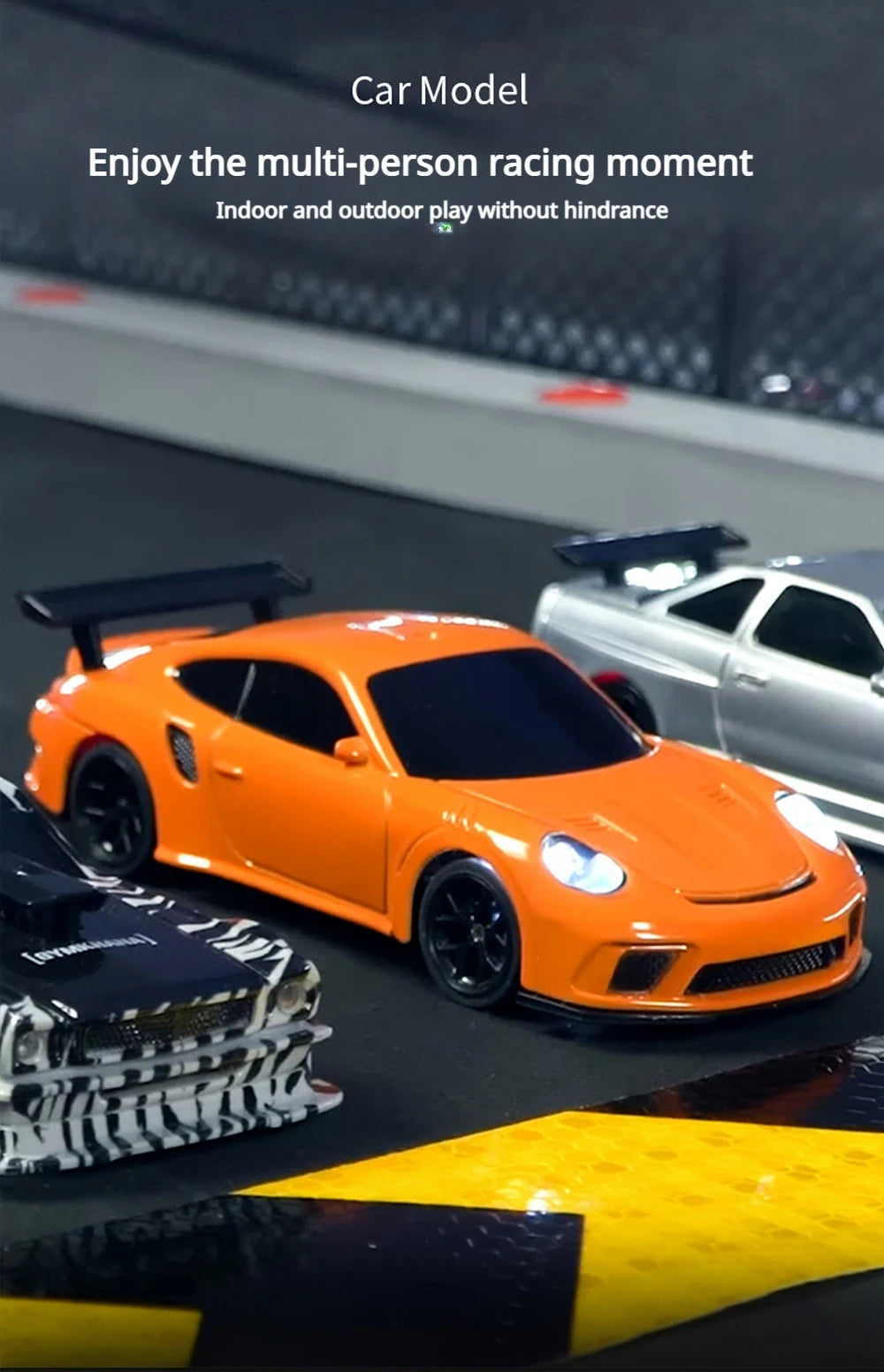 1/43 2.4G Mini RC Drift Car 4WD Remote Control Car High Speed Four Wheel Drive Radio Controlled Racing Car Model Boy Toy Gift