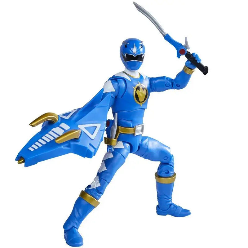 Hasbro Power Rangers Dino Thunder Blue Ranger 6 Inch Premium Collectible Action Figure Toy