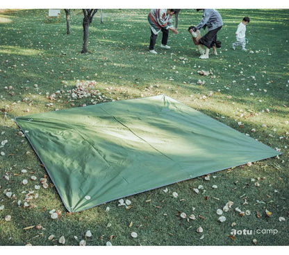 Waterproof Oxford Ground Sheet Floor Cloth Camping Mat Picnic Mat Oxford Cloth Wear-Resistant Anti-Tie Floor Mat With Nails