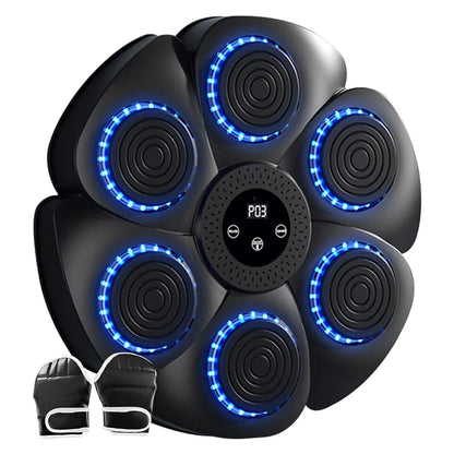 Smart Music Boxing Machine Sports Fitness Boxing Trainer Home Exercise Response Training Boxing Wall Target for Adult/Children