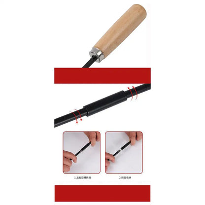 Outdoor Fire Poker Portable Fireplace Poker Tool Fire Pit Poker For Outdoor Camping 33 Inch Fireplace Poker Tools Fire Poker
