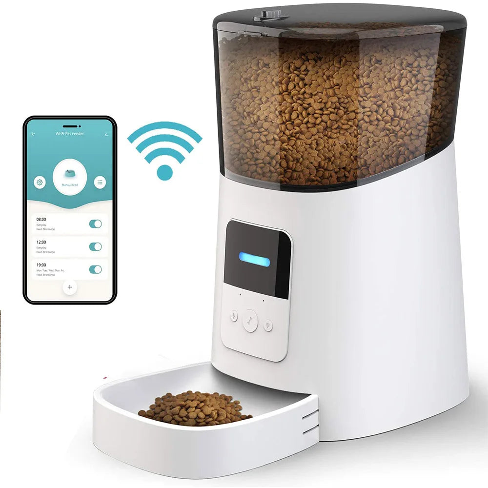 lahvo pet feeder automatic pet feeder smart pet feeder wifi