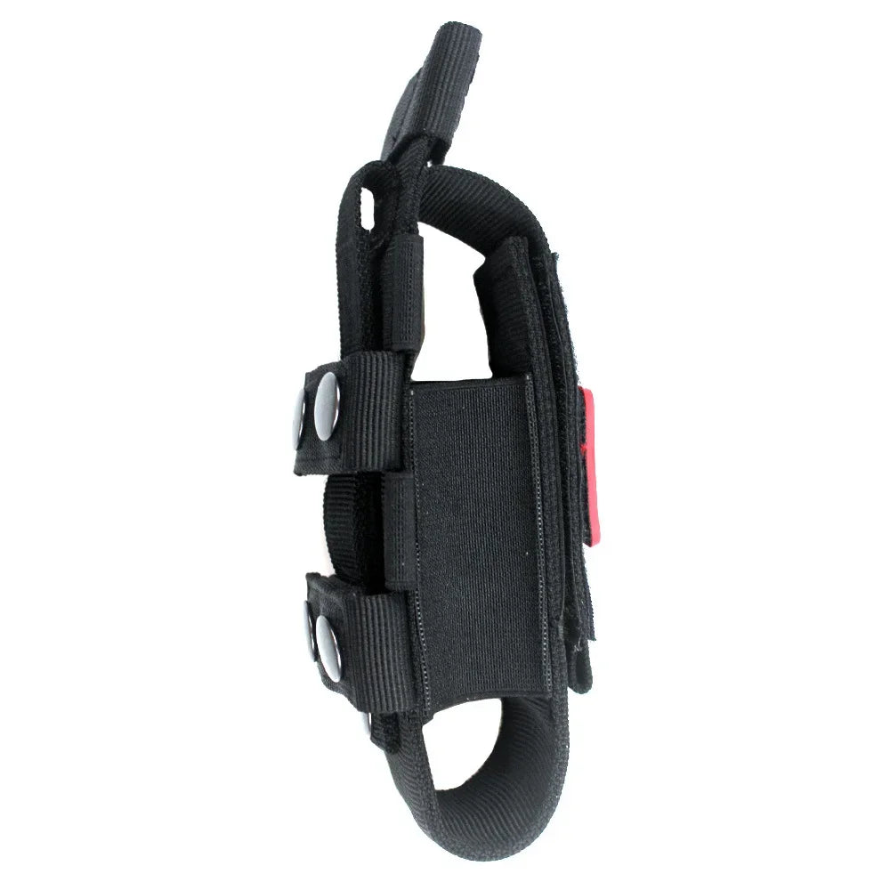 Outdoor Survival Gear MOLLE Tourniquet Holder Bag for Hiking Camping First Aid Kit Rescue Medical Equipment