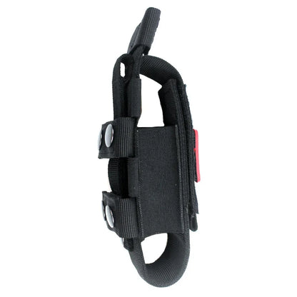 Outdoor Survival Gear MOLLE Tourniquet Holder Bag for Hiking Camping First Aid Kit Rescue Medical Equipment