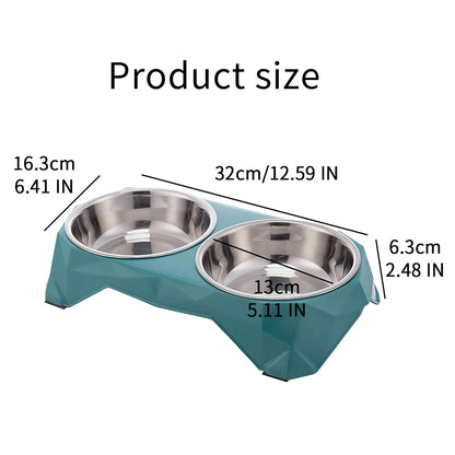 Pet Diamond Double Dowl for Dogs/Cats