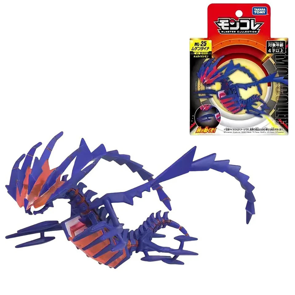 Genuine TAKARA TOMY Pokemon ML Series Ho-Oh Lugia Groudon Kyogre Rayquaza Figurines Handheld Model Ornaments Toy Birthdays Gift