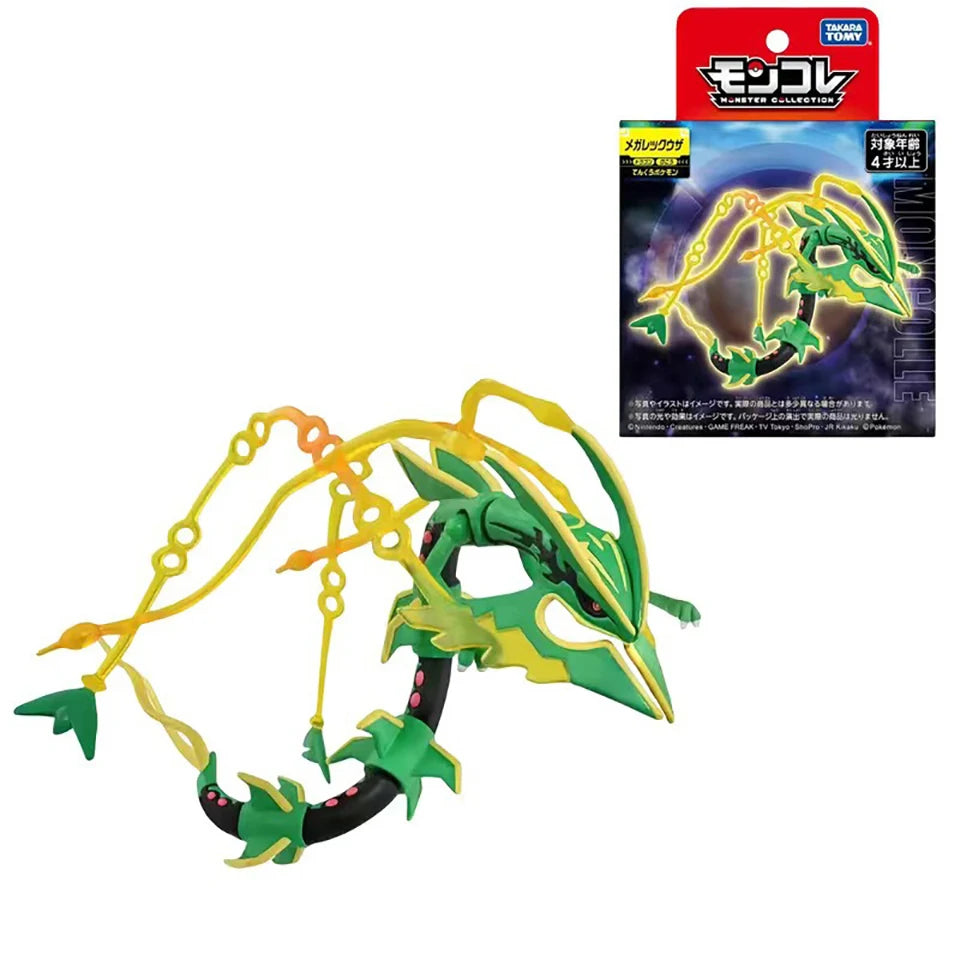 Genuine TAKARA TOMY Pokemon ML Series Ho-Oh Lugia Groudon Kyogre Rayquaza Figurines Handheld Model Ornaments Toy Birthdays Gift