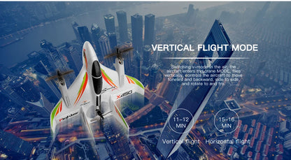WLtoys XK X450 RC Airplane 6CH Brushless Plane 2.4G Radio Control Glider Fixed Wing Remote Control Aircraft 3D/6G RC Helicopters