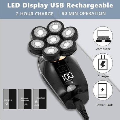 5In1 7D Electric Shaver Razor For Men&