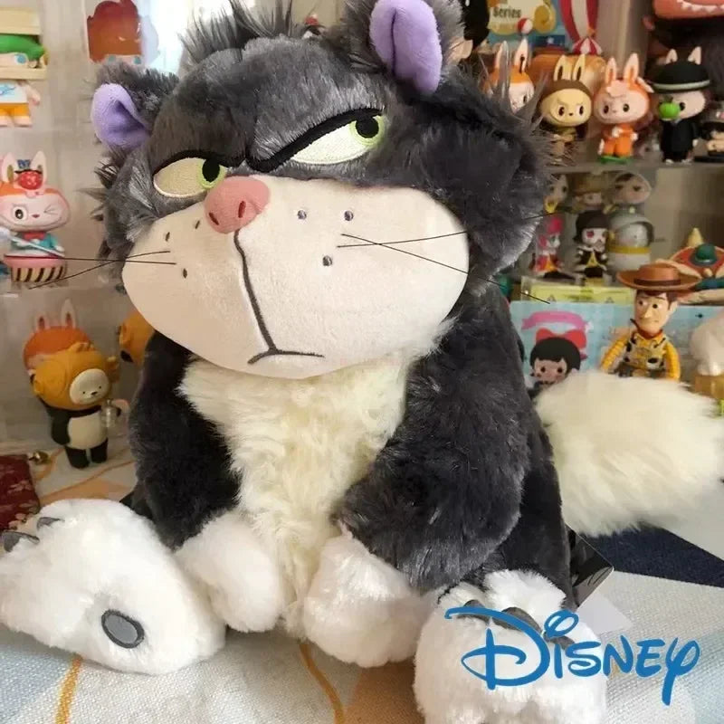 30-60cm Disney Genuine Lucifer Plush Toy Kawaii Stuffed Animal Plush Toys Japan Figaro Cinderella&