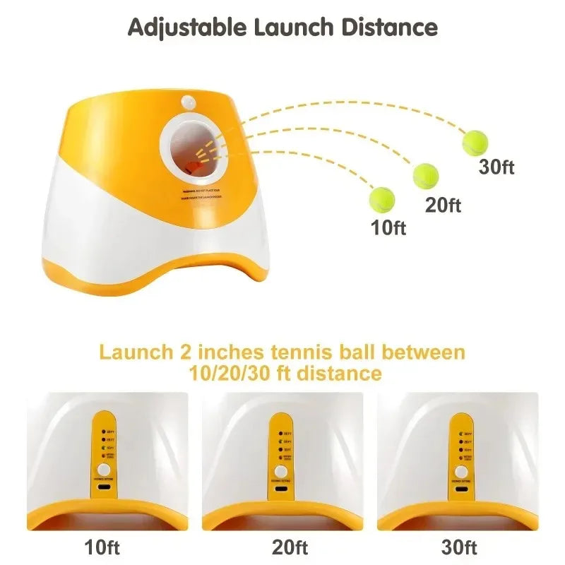 Pet Dog Automatic Ball Launcher Chase Toy