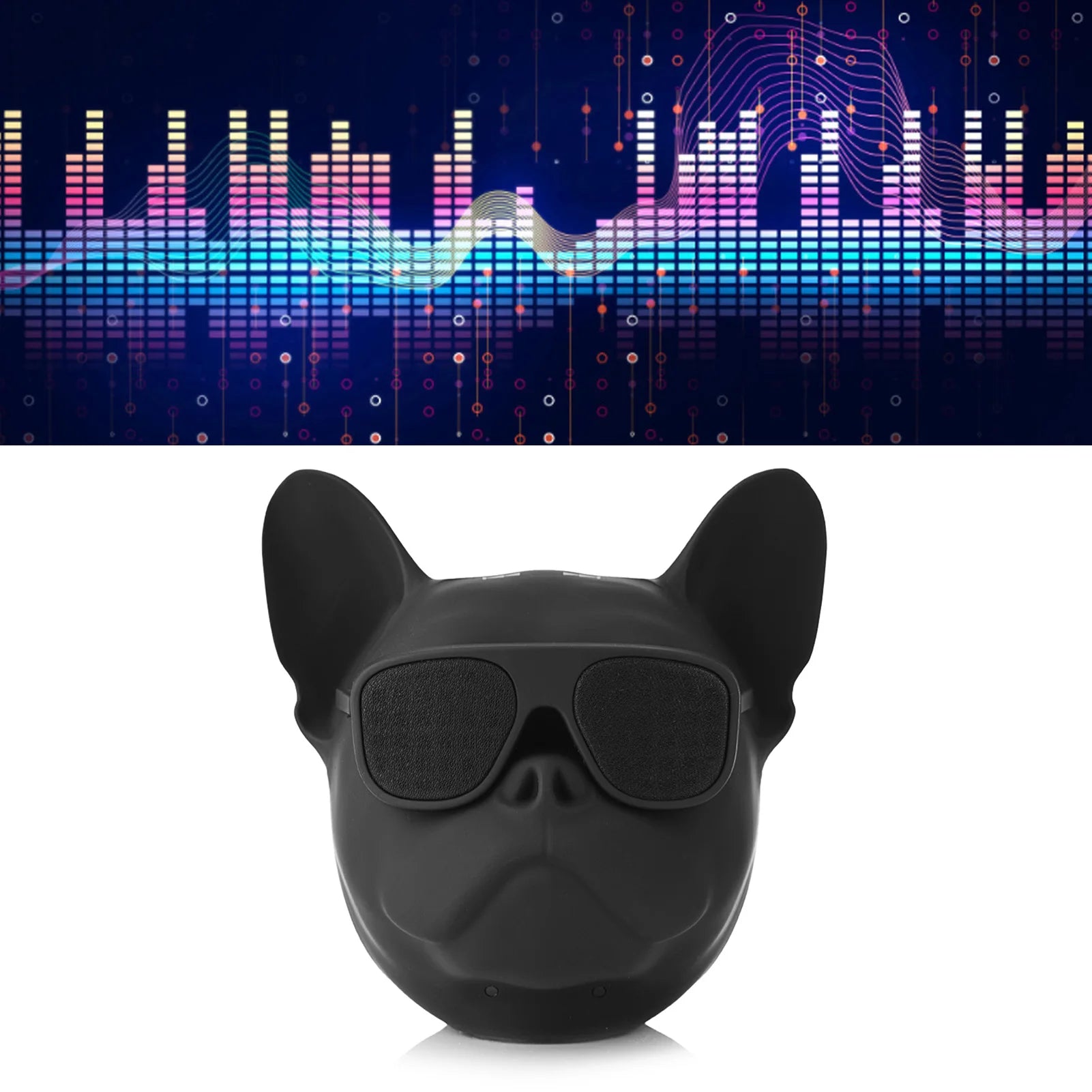 Bluetooth Speaker Portable Dog Shaped Stereo Sound Music Player Bluetooth Wireless Speaker Stereo Sound Speaker Portable Speaker