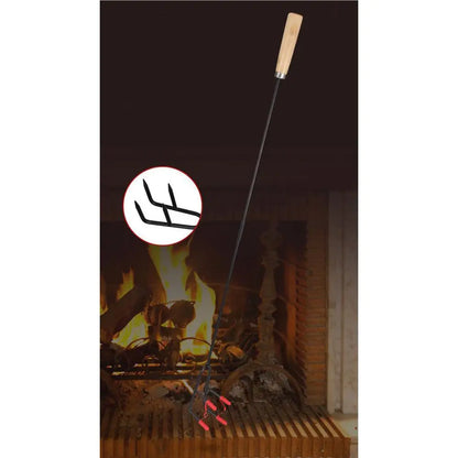 Outdoor Fire Poker Portable Fireplace Poker Tool Fire Pit Poker For Outdoor Camping 33 Inch Fireplace Poker Tools Fire Poker