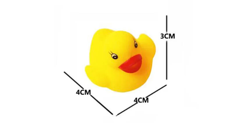 5-30 PCS New Cute Rubber Duck Assorted Duck Bath Toys Kids Shower Bath Toy Gifts Baby Birthday Party Gifts Decorations