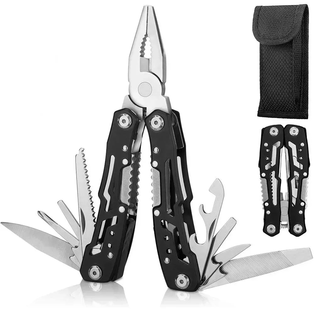 New Folding Multi-tool Pocket Knife Pliers Mini Portable Fold Outdoor