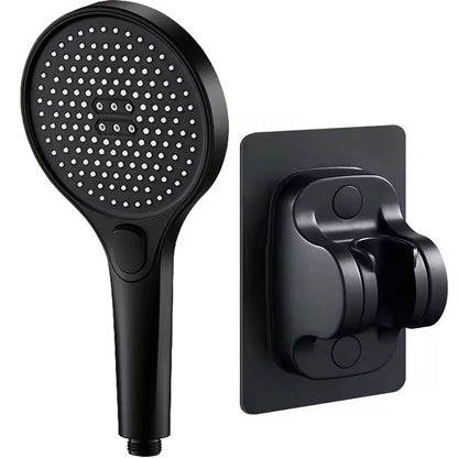 Showerhead 3 modes shower for bathroom items large panel accessories knobs showers replete portable heads parts fixture home