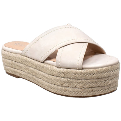 Flatform Espadrille Wedge Sandal
