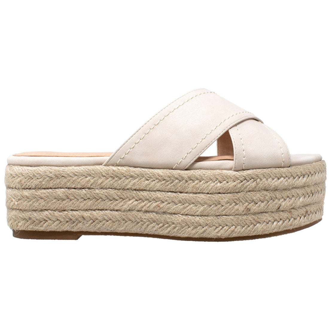 Flatform Espadrille Wedge Sandal
