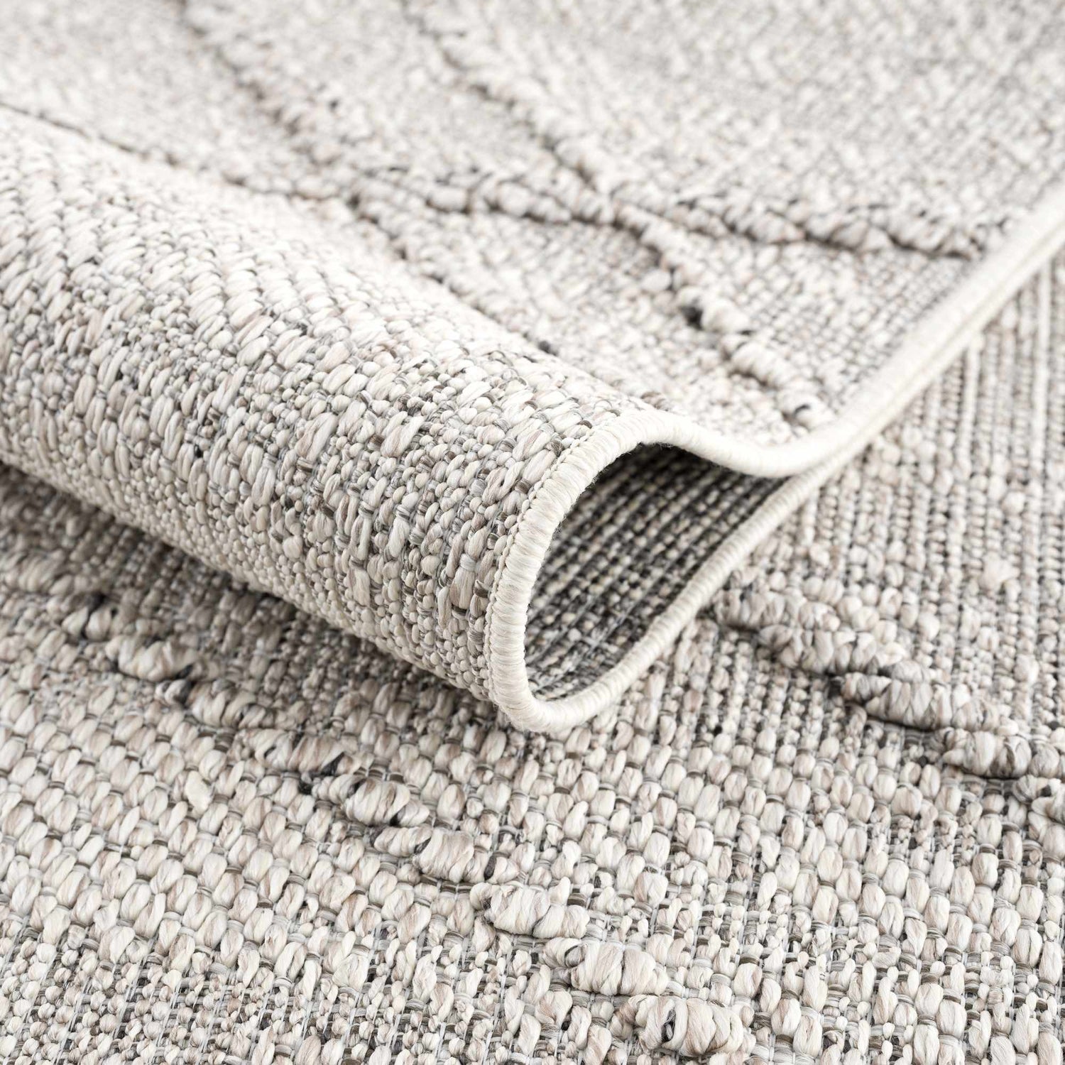 Baqer Bone &amp; Taupe Area Rug