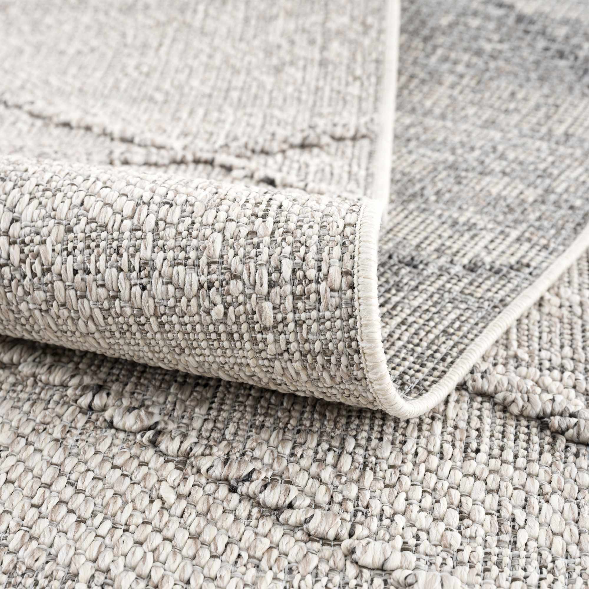 Baqer Bone &amp; Taupe Area Rug