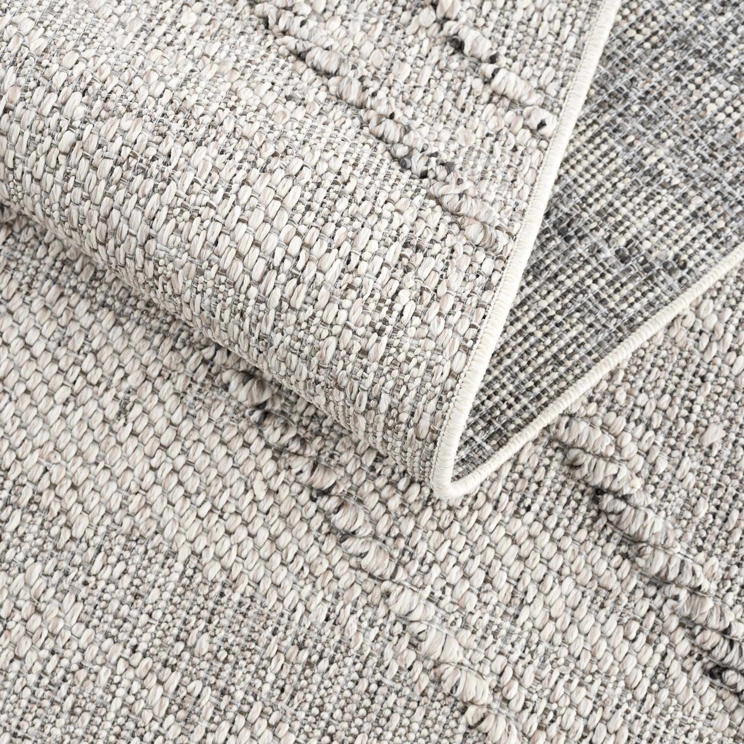 Baqer Bone &amp; Taupe Area Rug