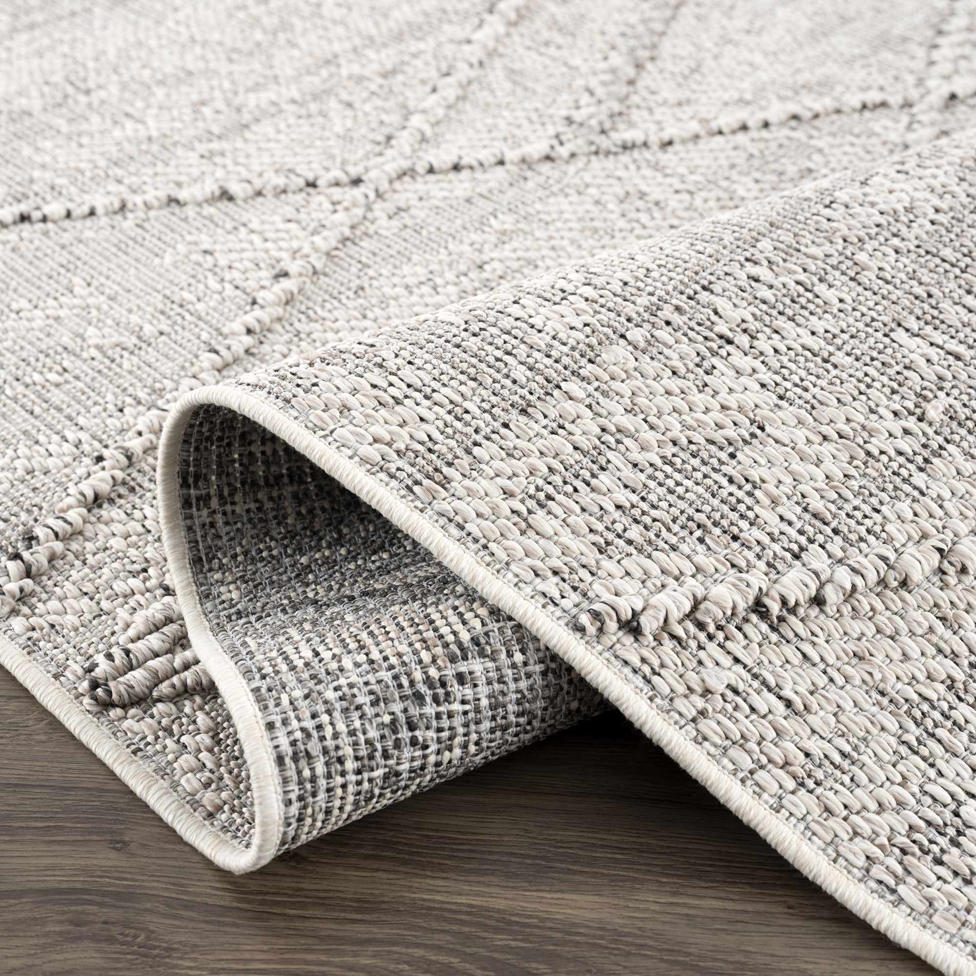 Baqer Bone &amp; Taupe Area Rug