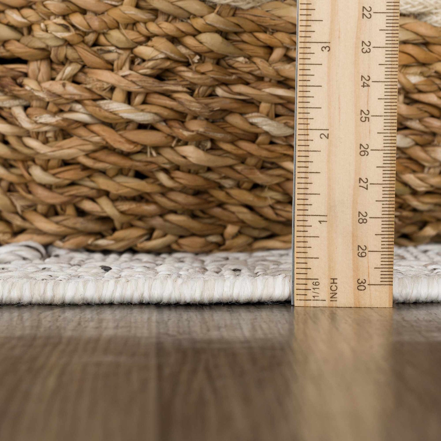 Baqer Bone &amp; Taupe Area Rug