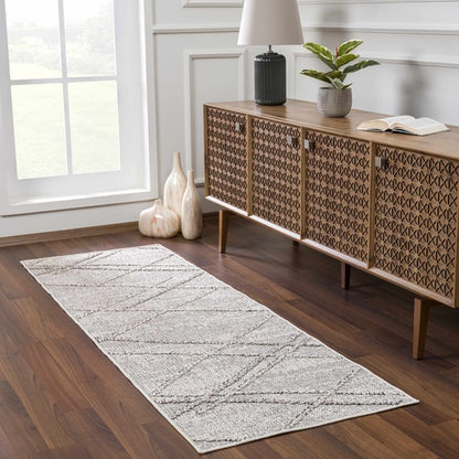 Baqer Bone &amp; Taupe Area Rug